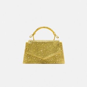 Zara mini city sparkly bag